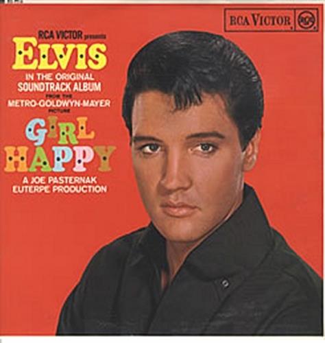 Elvis Presley Girl Happy - 2nd vinyl LP album (LP record) UK ELVLPGI371531