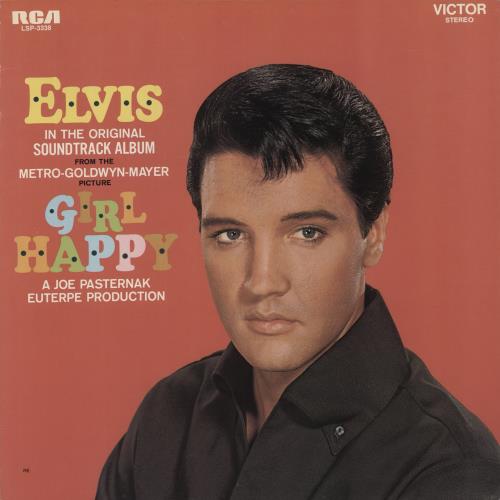 Elvis Presley Girl Happy - US p/s vinyl LP album (LP record) French ELVLPGI887267