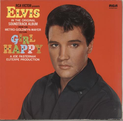 Elvis Presley Girl Happy vinyl LP album (LP record) German ELVLPGI737464