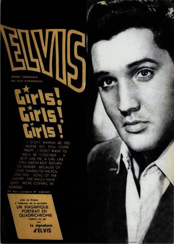 Elvis Presley Girls! Girls! Girls! - RSD18 - Red Vinyl vinyl LP album (LP record) UK ELVLPGI764898