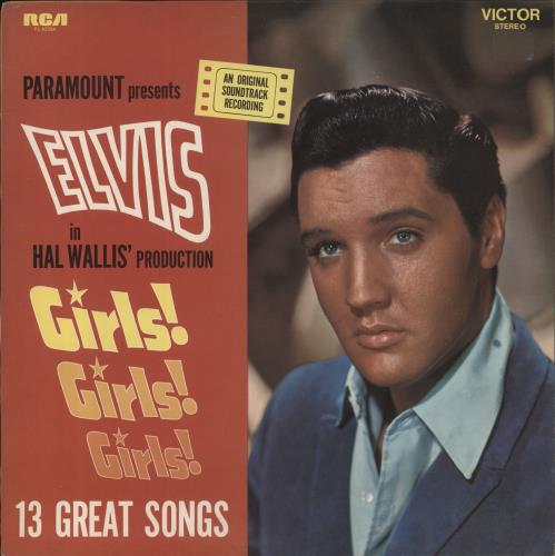Elvis Presley Girls! Girls! Girls! vinyl LP album (LP record) UK ELVLPGI279265