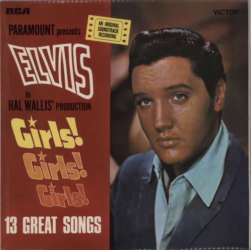 Elvis Presley Girls! Girls! Girls! vinyl LP album (LP record) UK ELVLPGI724774