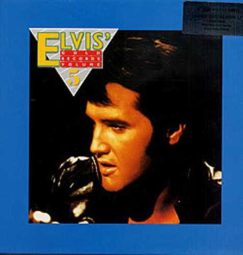 Elvis Presley Gold Records Volume 5 vinyl LP album (LP record) European ELVLPGO212418