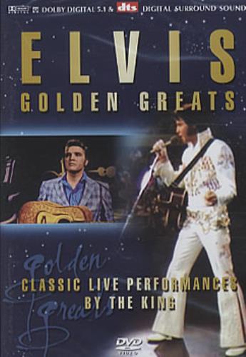 Elvis Presley Golden Greats DVD UK ELVDDGO323318