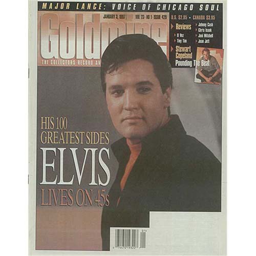 Elvis Presley Goldmine - January 1997 magazine US ELVMAGO406143