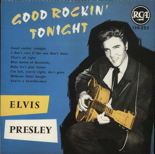 Elvis Presley Good Rockin' Tonight 10" vinyl single (10 inch record) French ELV10GO43814