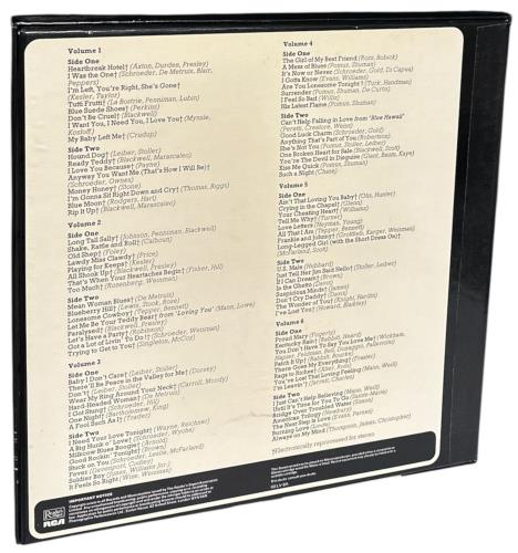 Elvis Presley Greatest Hits - 7 LP Box Vinyl Box Set UK ELVVXGR36249