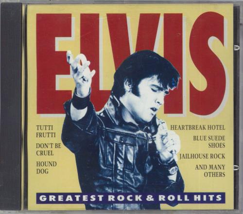 Elvis Presley Greatest Rock & Roll Hits CD album (CDLP) Portuguese ELVCDGR818512