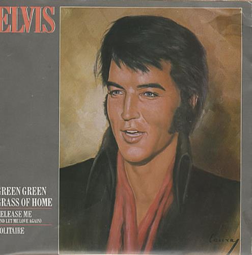 Elvis Presley Green Green Grass - Poster Sleeve 7" vinyl single (7 inch record / 45) UK ELV07GR43075