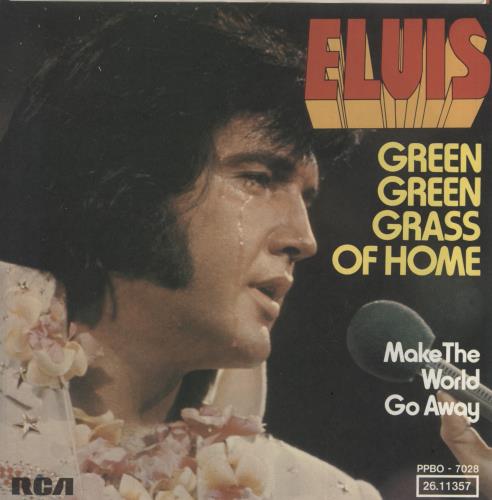 Elvis Presley Green Green Grass Of Home 7" vinyl single (7 inch record / 45) German ELV07GR656838