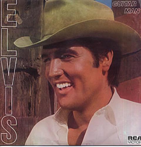Elvis Presley Guitar Man vinyl LP album (LP record) Colombian ELVLPGU263937