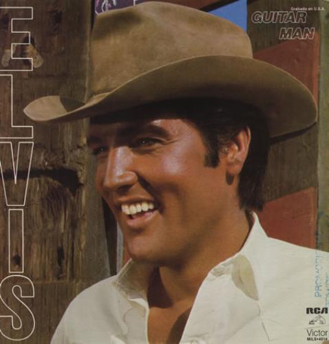 Elvis Presley Guitar Man vinyl LP album (LP record) Mexican ELVLPGU368557