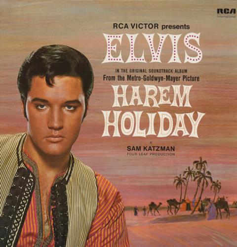 Elvis Presley Harem Holiday vinyl LP album (LP record) UK ELVLPHA369435