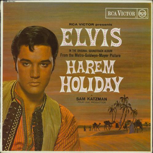 Elvis Presley Harem Holiday vinyl LP album (LP record) UK ELVLPHA827408