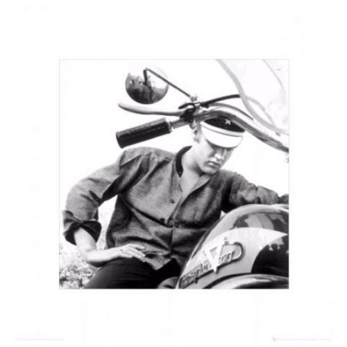 Elvis Presley Harley Art Print poster UK ELVPOHA396651