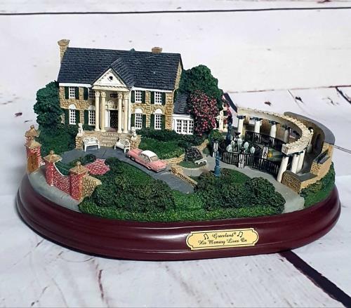 Elvis Presley Hawthorne Village Graceland Model memorabilia US ELVMMHA760073