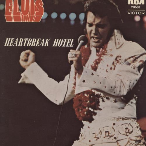 Elvis Presley Heartbreak Hotel 7" vinyl single (7 inch record / 45) Australian ELV07HE887552