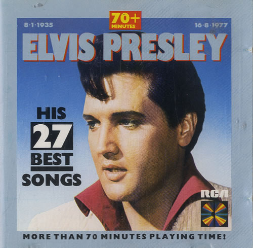Elvis Presley His 27 Best Songs CD album (CDLP) Dutch ELVCDHI587881
