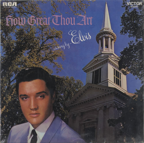 Elvis Presley How Great Thou Art vinyl LP album (LP record) Korean ELVLPHO451782
