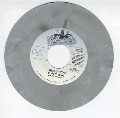 Elvis Presley I Beg Of You / Don't 7" vinyl single (7 inch record / 45) US ELV07IB329699