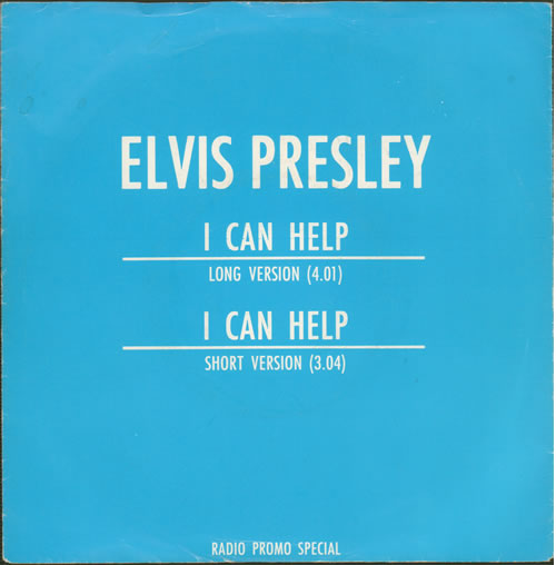 Elvis Presley I Can Help 7" vinyl single (7 inch record / 45) UK ELV07IC71187