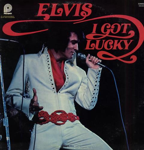 Elvis Presley I Got Lucky vinyl LP album (LP record) Canadian ELVLPIG341108