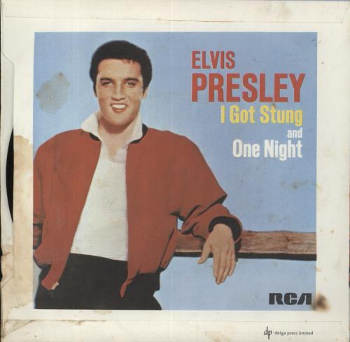 Elvis Presley I Got Stung - Wide - EX 7" vinyl single (7 inch record / 45) Canadian ELV07IG863040
