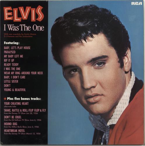 Elvis Presley I Was The One vinyl LP album (LP record) UK ELVLPIW251169