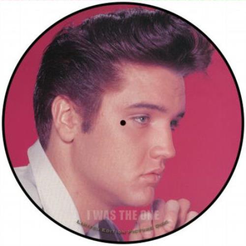 Elvis Presley I Was The One picture disc LP (vinyl picture disc album) UK ELVPDIW421876