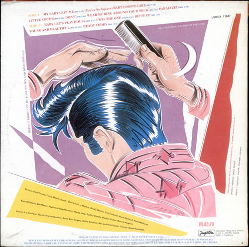 Elvis Presley I Was The One vinyl LP album (LP record) Yugoslavian ELVLPIW520171