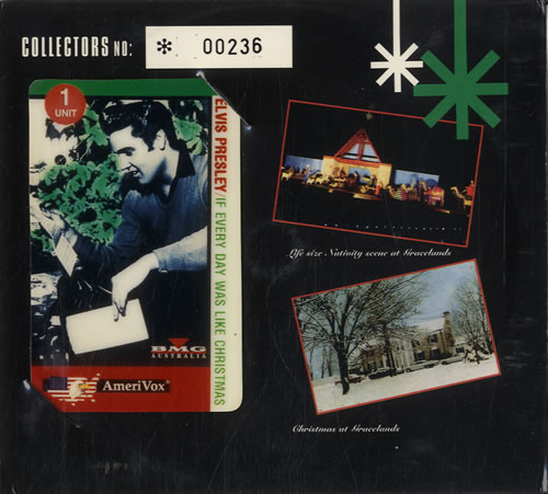 Elvis Presley If Every Day Was Like Christmas + Phonecard CD album (CDLP) Australian ELVCDIF53332