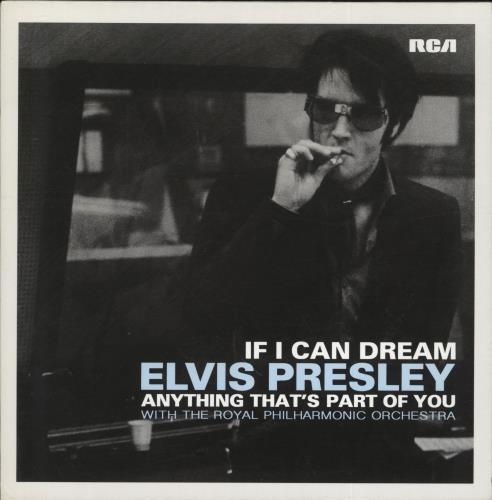 Elvis Presley If I Can Dream - RSD BF15 7" vinyl single (7 inch record / 45) US ELV07IF690183