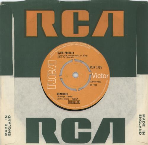 Elvis Presley If I Can Dream 7" vinyl single (7 inch record / 45) UK ELV07IF877770