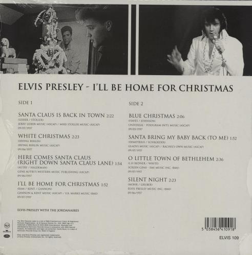 Elvis Presley I'll Be Home For Christmas - Sealed 10" vinyl single (10 inch record) European ELV10IL757284