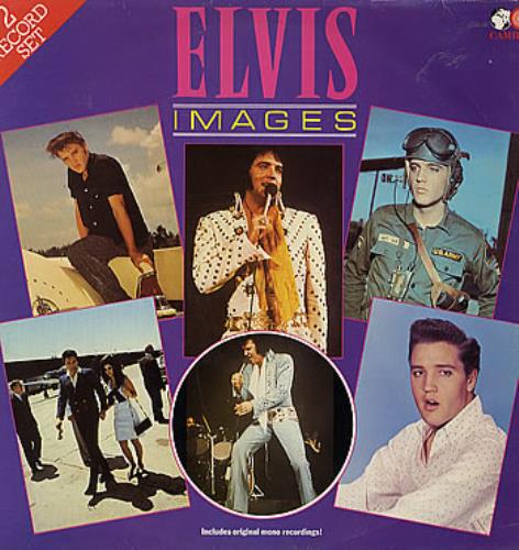 Elvis Presley Images 2-LP vinyl record set (Double LP Album) UK ELV2LIM293955