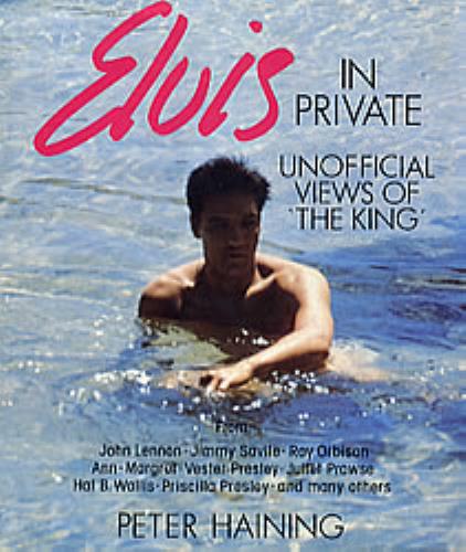 Elvis Presley In Private Book book UK ELVBKIN37057