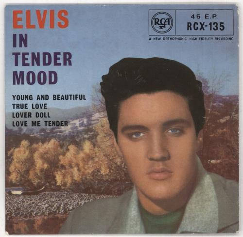 Elvis Presley In Tender Mood - 1st - VG 7" vinyl single (7 inch record / 45) UK ELV07IN739200