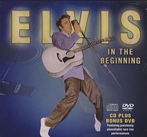 Elvis Presley In The Beginning 2-disc CD/DVD set UK ELV2DIN353996