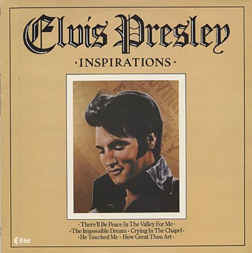 Elvis Presley Inspirations + Poster vinyl LP album (LP record) UK ELVLPIN370872