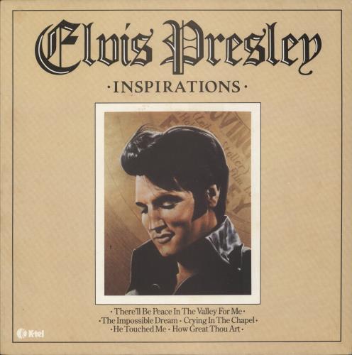 Elvis Presley Inspirations - Insert vinyl LP album (LP record) UK ELVLPIN892376