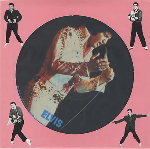Elvis Presley Interview Disc + P/s picture disc LP (vinyl picture disc album) UK ELVPDIN371448