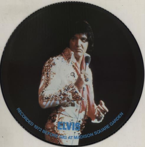 Elvis Presley Interview Disc picture disc LP (vinyl picture disc album) UK ELVPDIN758526
