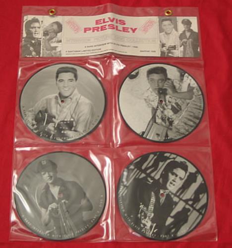 Elvis Presley Interview Picture Disc Collection 7" vinyl picture disc (7 inch picture disc single) UK ELV7PIN386023