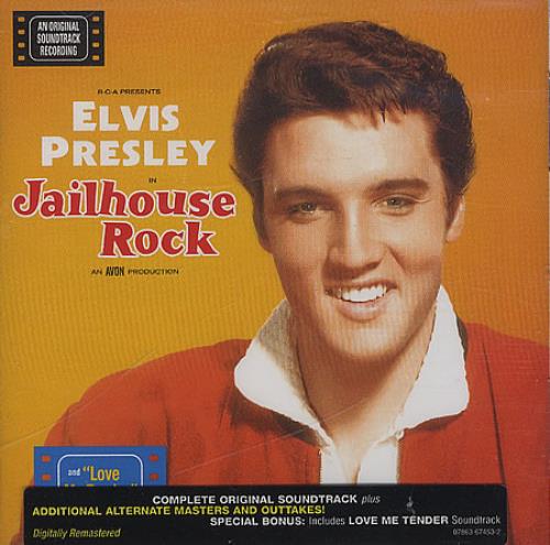 Elvis Presley Jailhouse Rock CD album (CDLP) European ELVCDJA400630