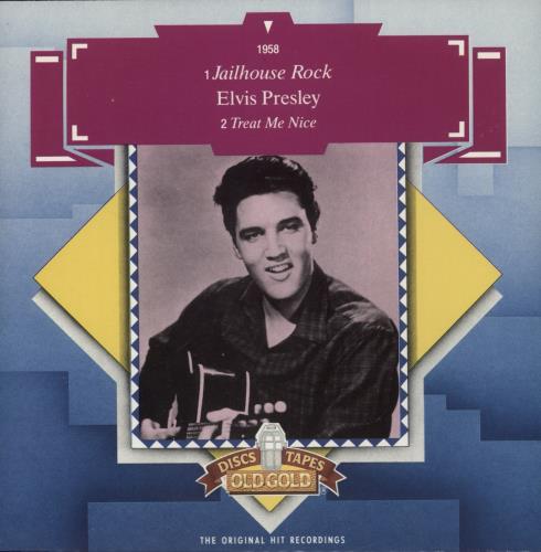 Elvis Presley Jailhouse Rock 7" vinyl single (7 inch record / 45) UK ELV07JA568243