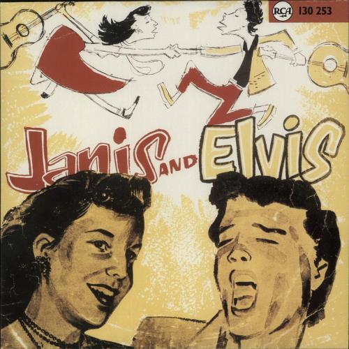 Elvis Presley Janis & Elvis 10" vinyl single (10 inch record) French ELV10JA43817