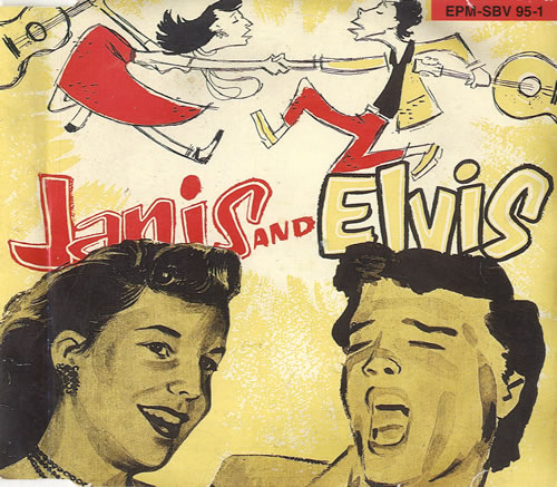 Elvis Presley Janis And Elvis CD album (CDLP) UK ELVCDJA586961