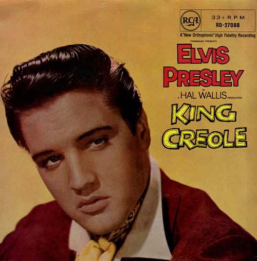 Elvis Presley King Creole - 1st - 12/58 Dated slv - EX vinyl LP album (LP record) UK ELVLPKI556461