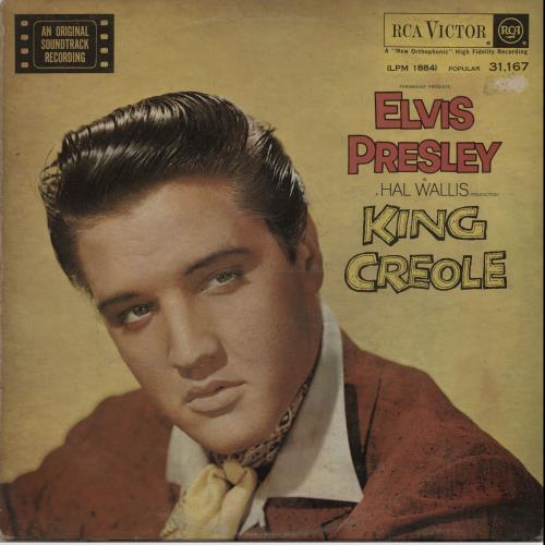 Elvis Presley King Creole vinyl LP album (LP record) South African ELVLPKI648294