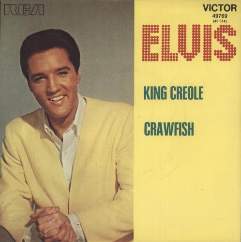 Elvis Presley King Creole 7" vinyl single (7 inch record / 45) French ELV07KI891597